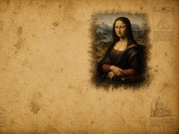 Mona Lisa in development on Davinci canvas