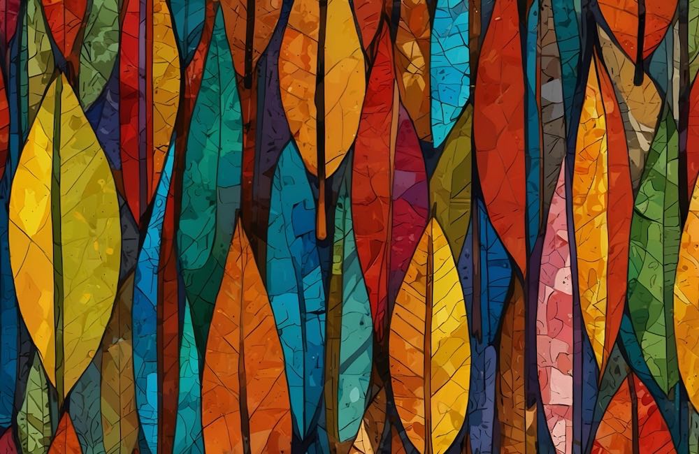 A colorful artistic abtract