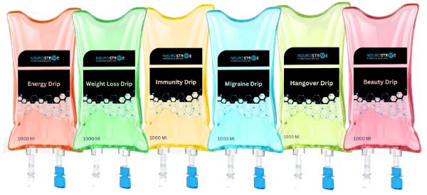 Med Sap Wellness IV drips with foot soaks for a very healthy movie night