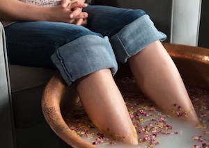 Custom Foot Soak Designer Blends Are Heavenly. Feel it in Mind, Body and Soul