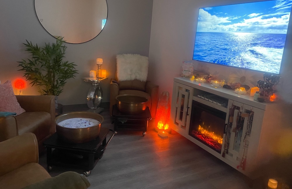 An environment made for zen relaxation and comfort