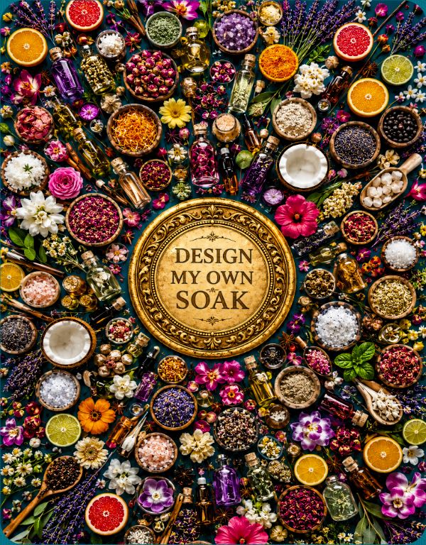 Easily design My Own Soak from over 121 million possible combinations