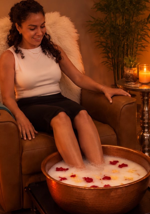 Amazing experience. I loved it. It feels very soft… makes my feet feel very soft